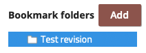 screenshot of add bookmark button