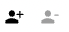 Add and remove student icons